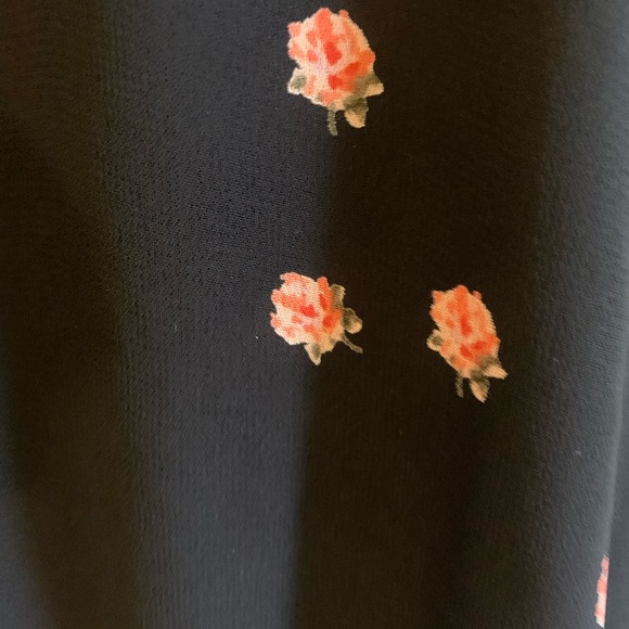 Reformation black maxi wrap dress small - Picture 5 of 6